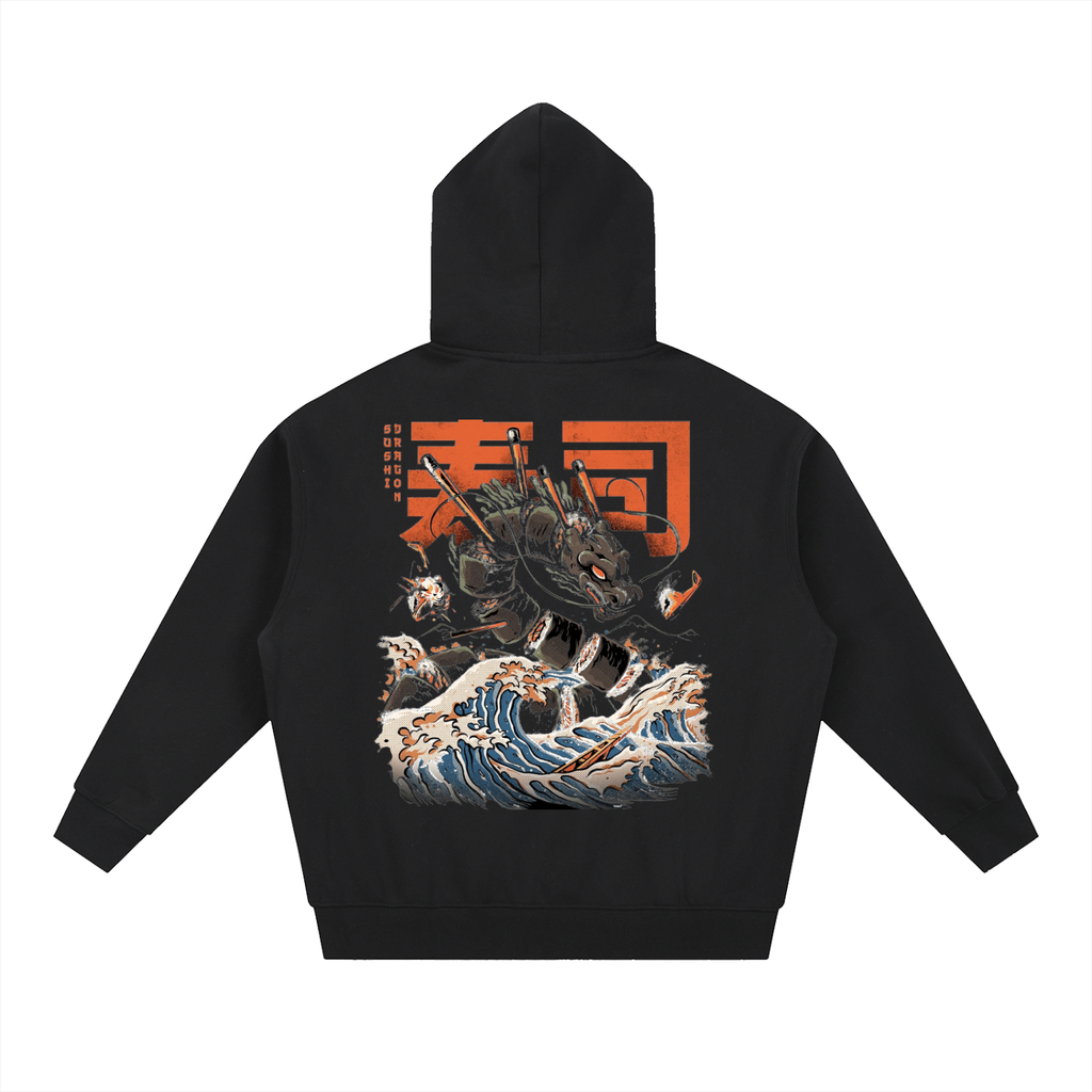 Essential Oversized Fleece Boxy Hoodie