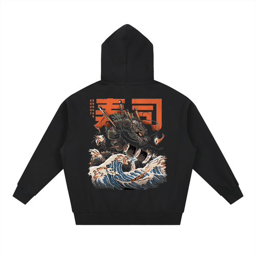 Essential Oversized Fleece Boxy Hoodie